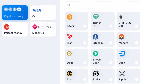 Make your first deposit